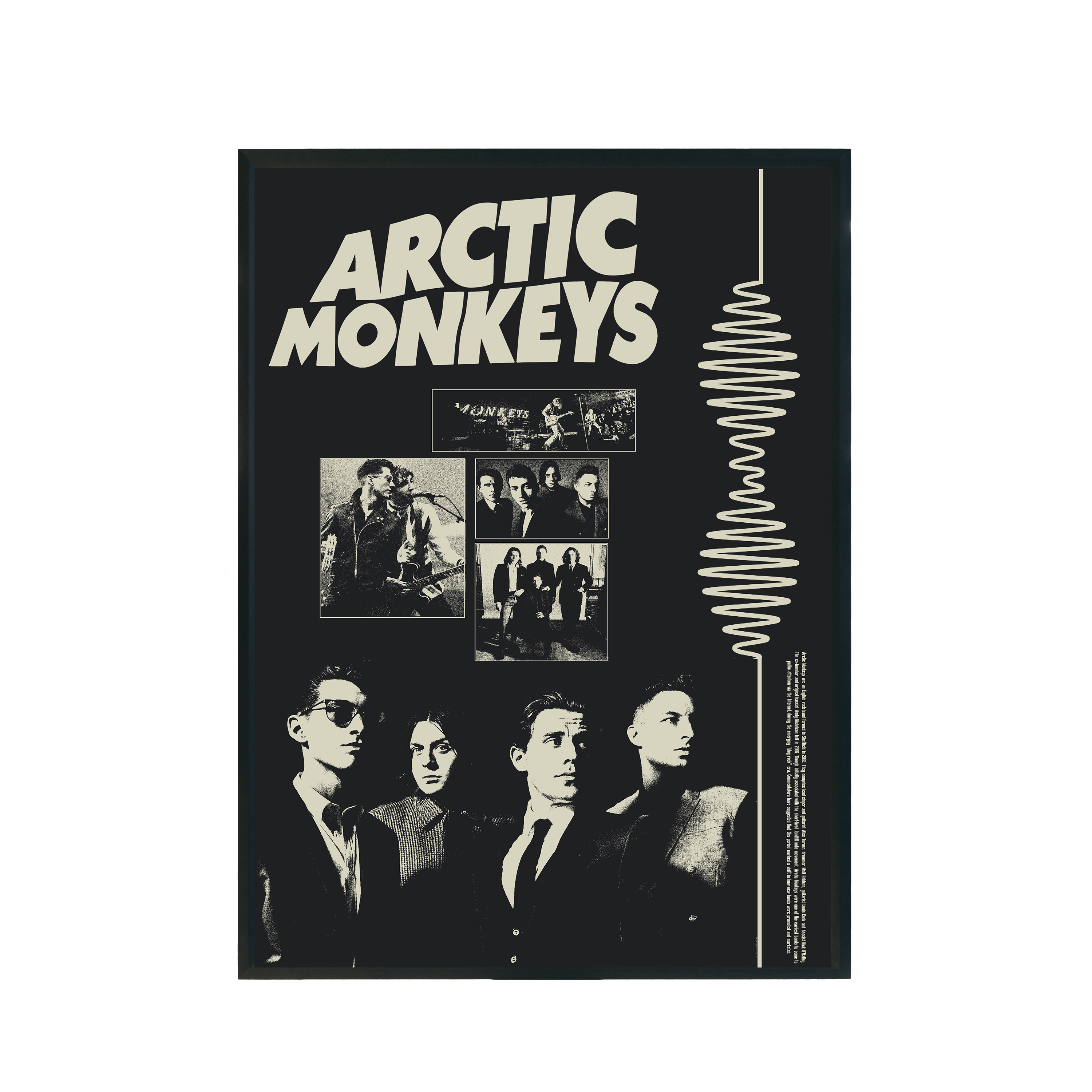Plakat muzyczny "Arctic Monkeys" A3 297x420mm