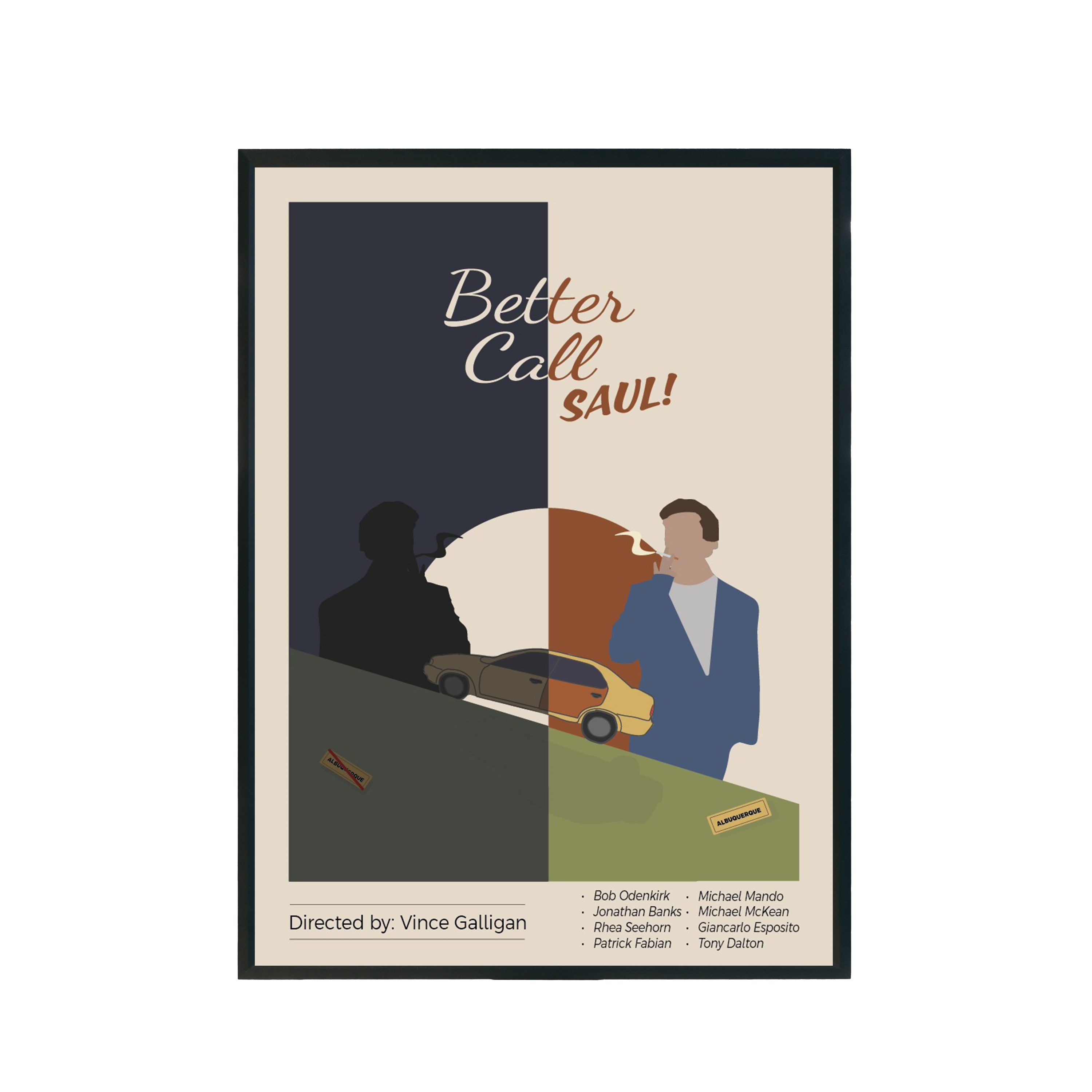 Plakat filmowy "Better Call Saul" A3 297mm x 420mm