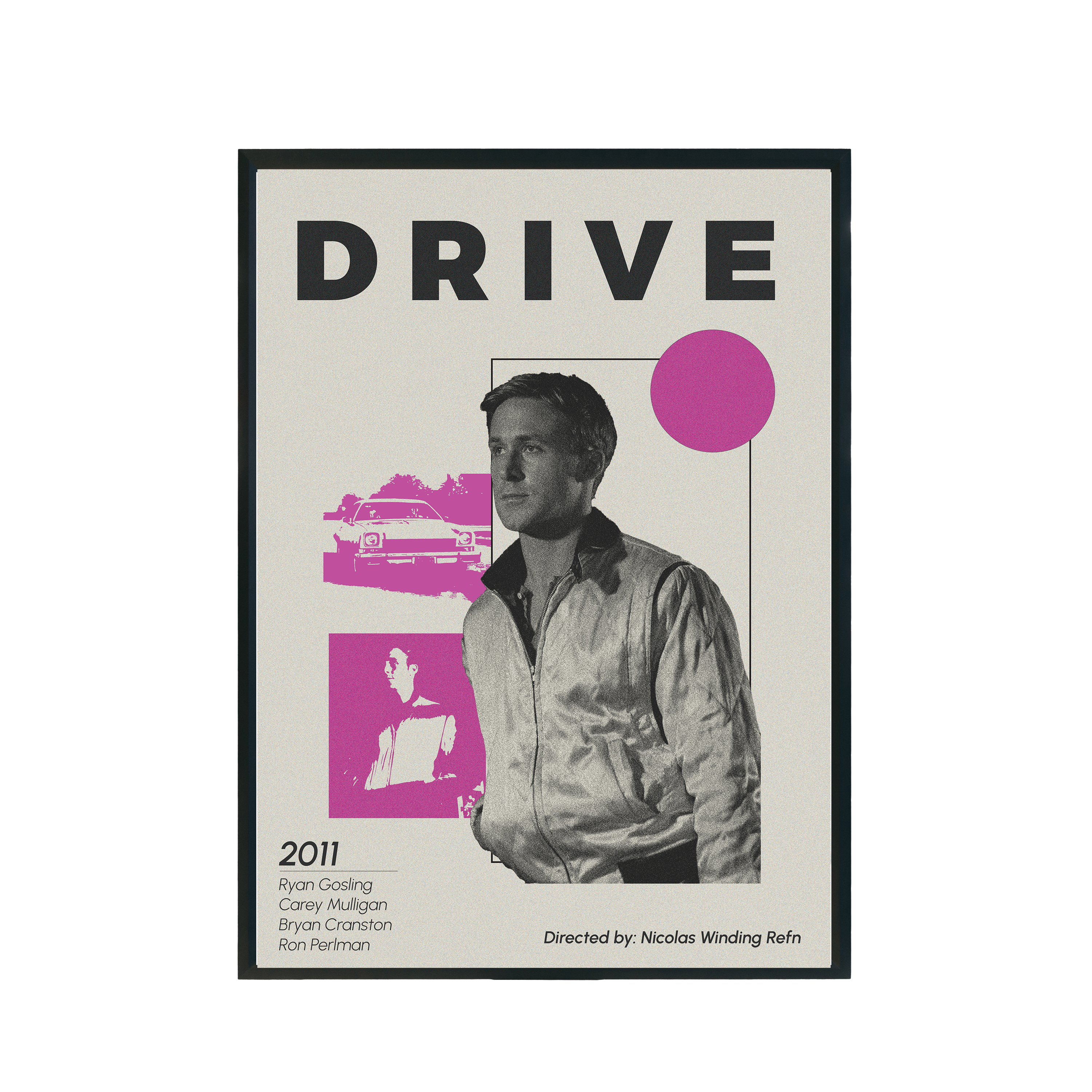 Plakat filmowy "Drive" A3 297x420mm