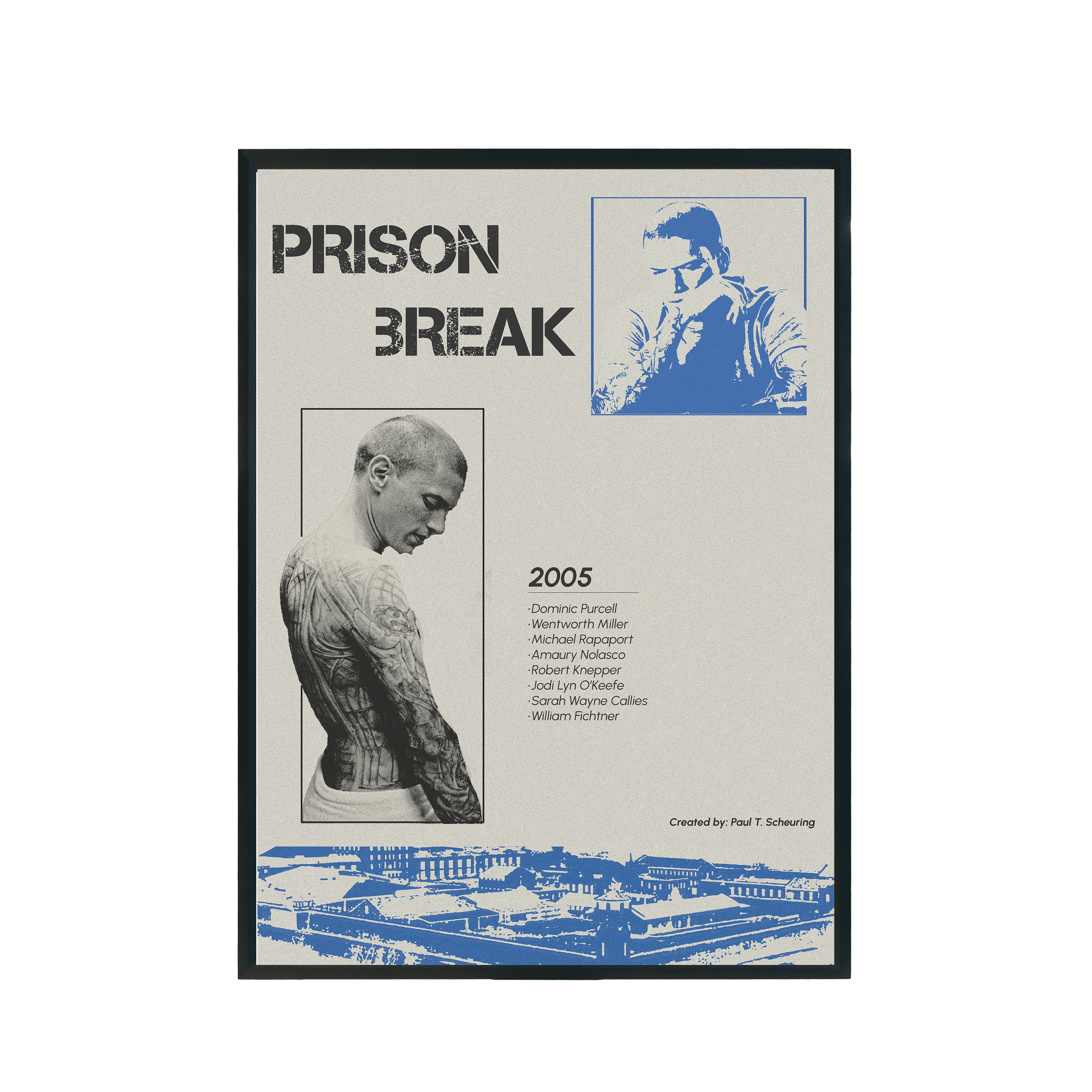 Plakat filmowy "Prison Break" A3 297x420mm