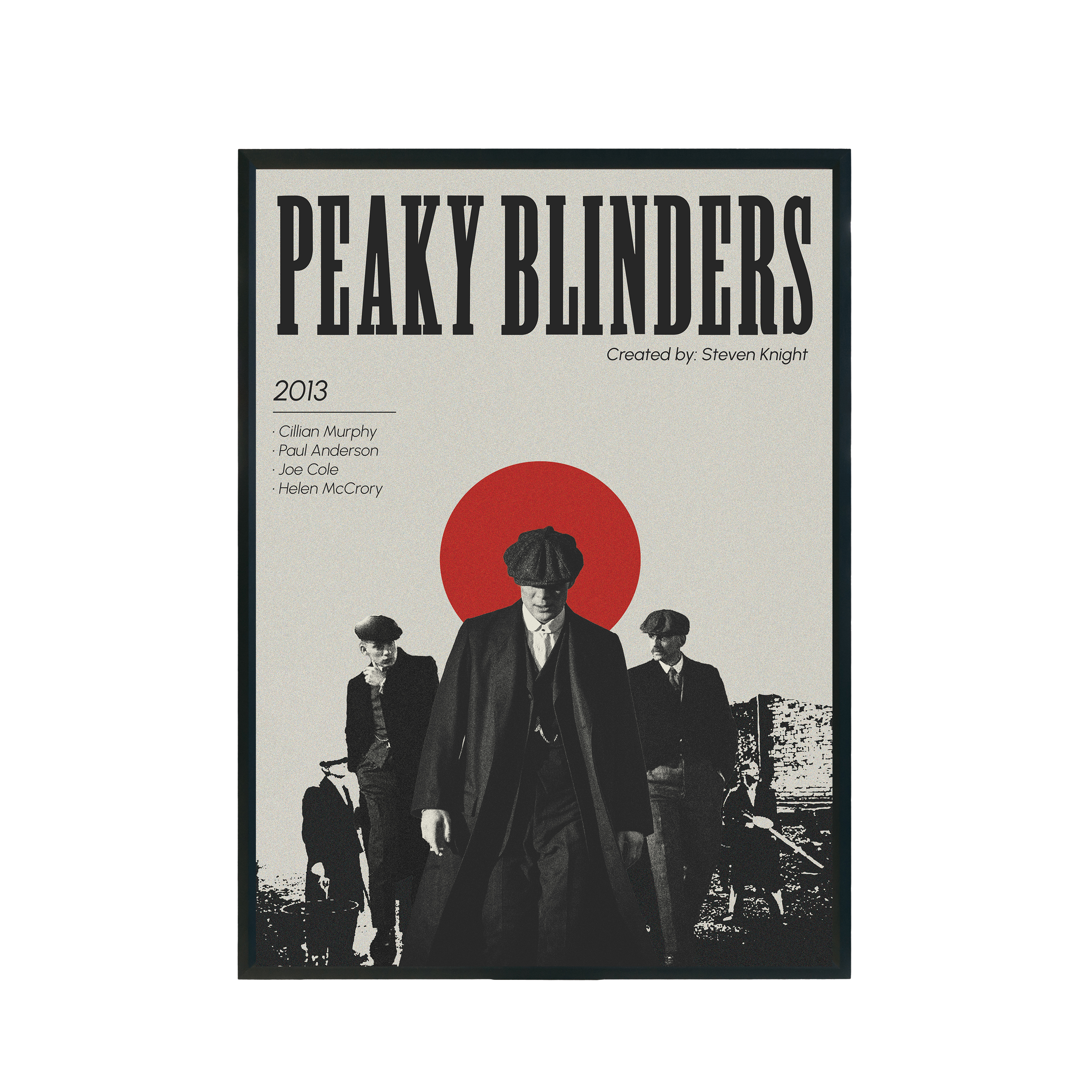 Plakat filmowy "Peaky Blinders" A3 297mm x 420mm