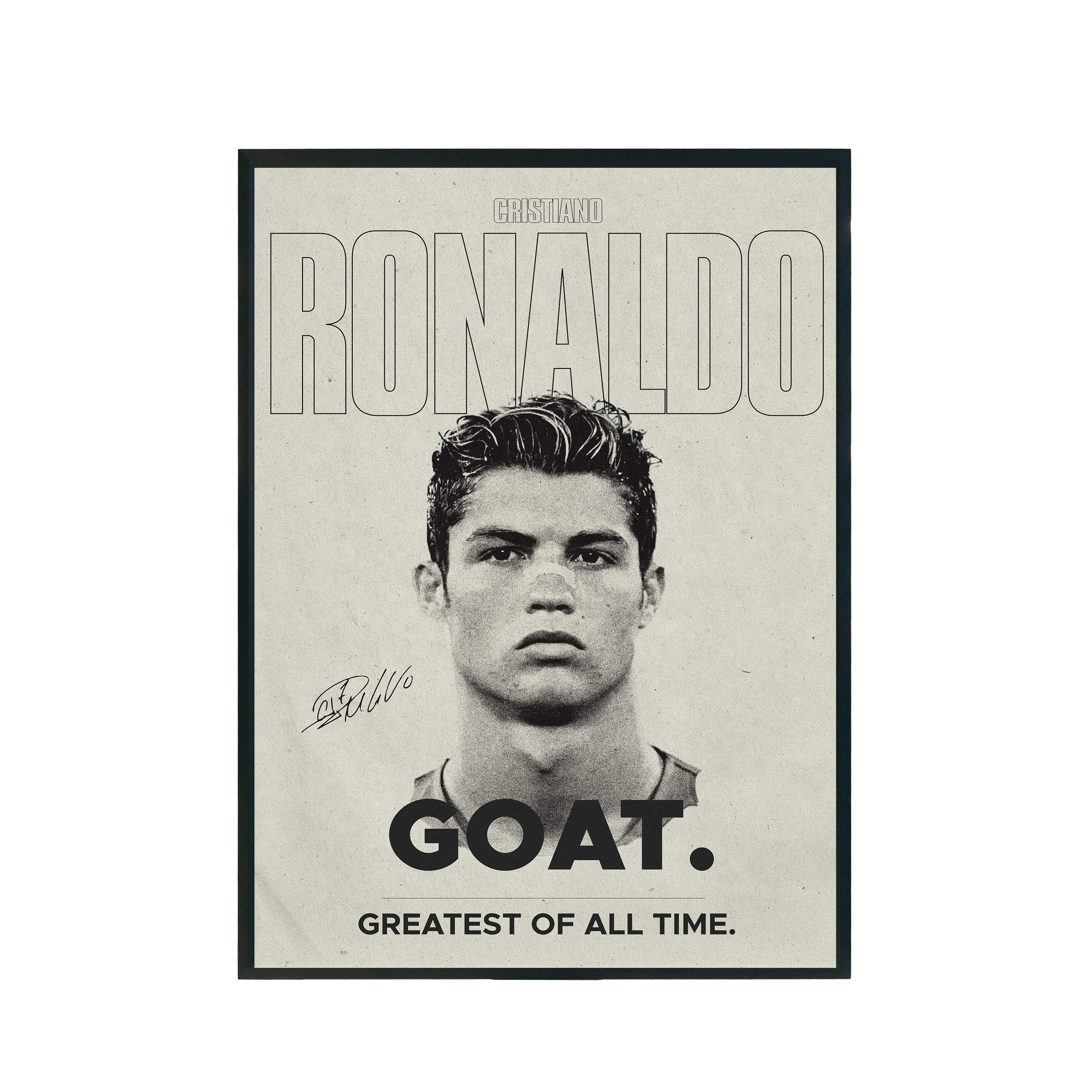 Plakat "Cristiano Ronaldo" A3 297mm x 420mm
