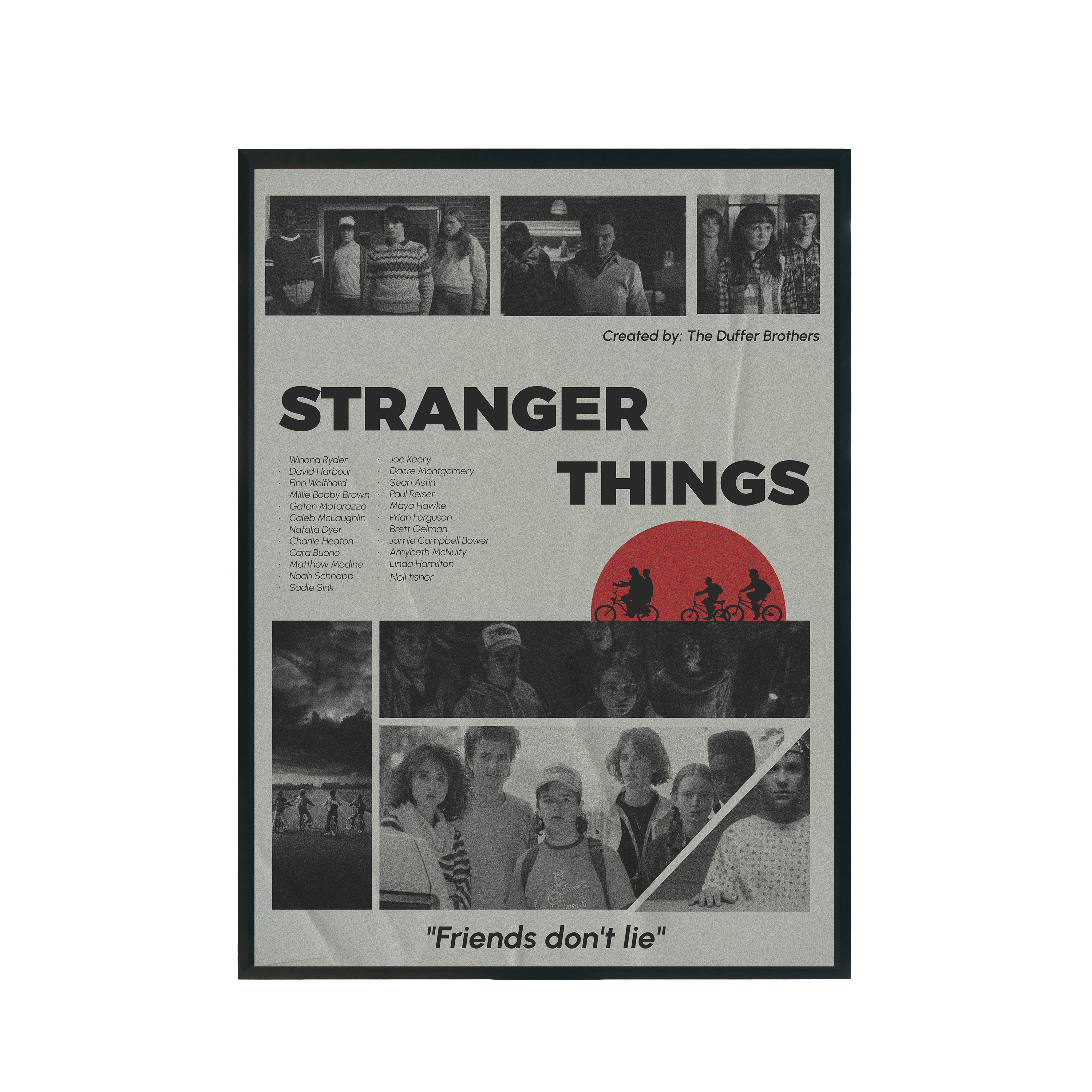 Plakat filmowy "Stranger Things" A3 297x420mm
