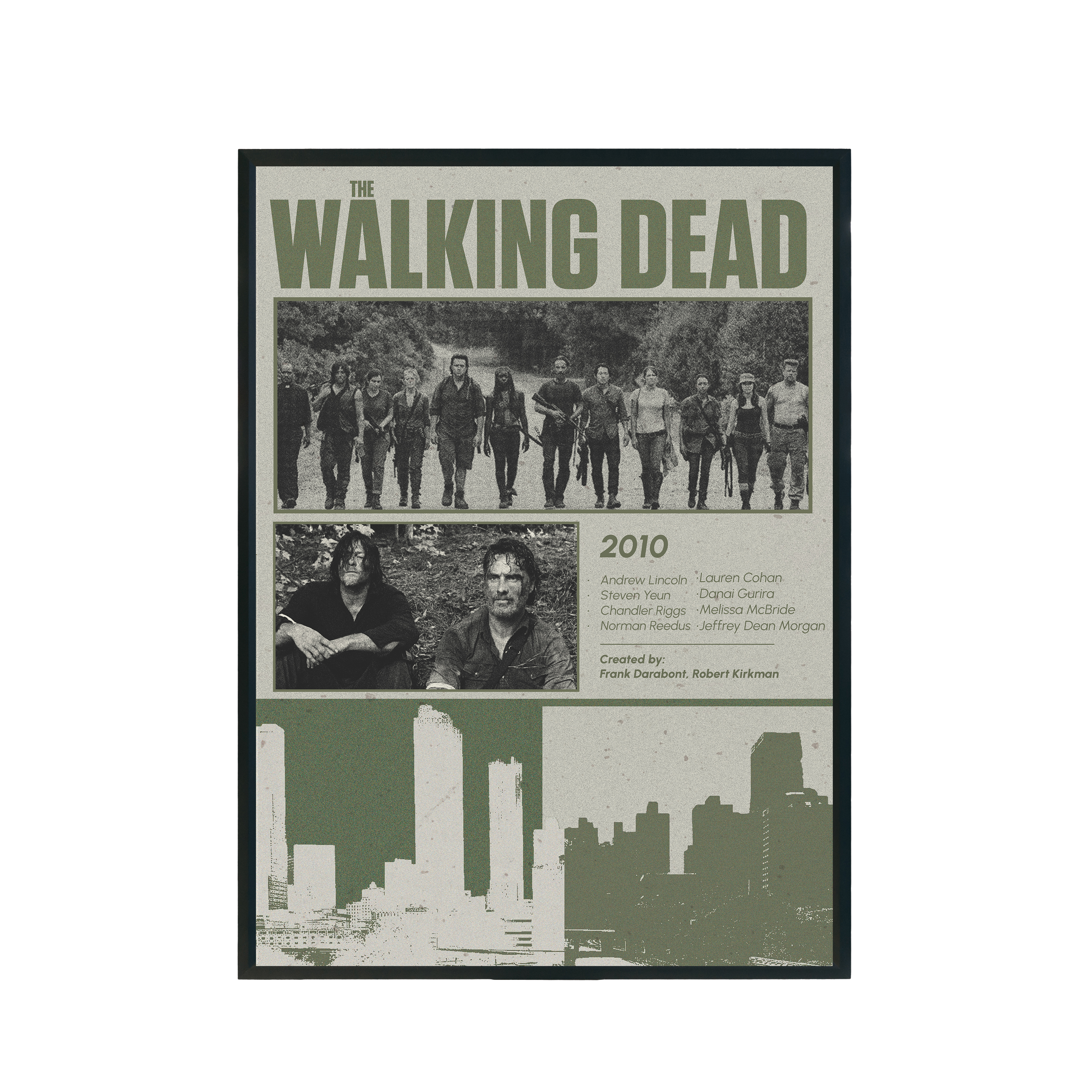 Plakat filmowy "The Walking Dead" A3 297x420mm