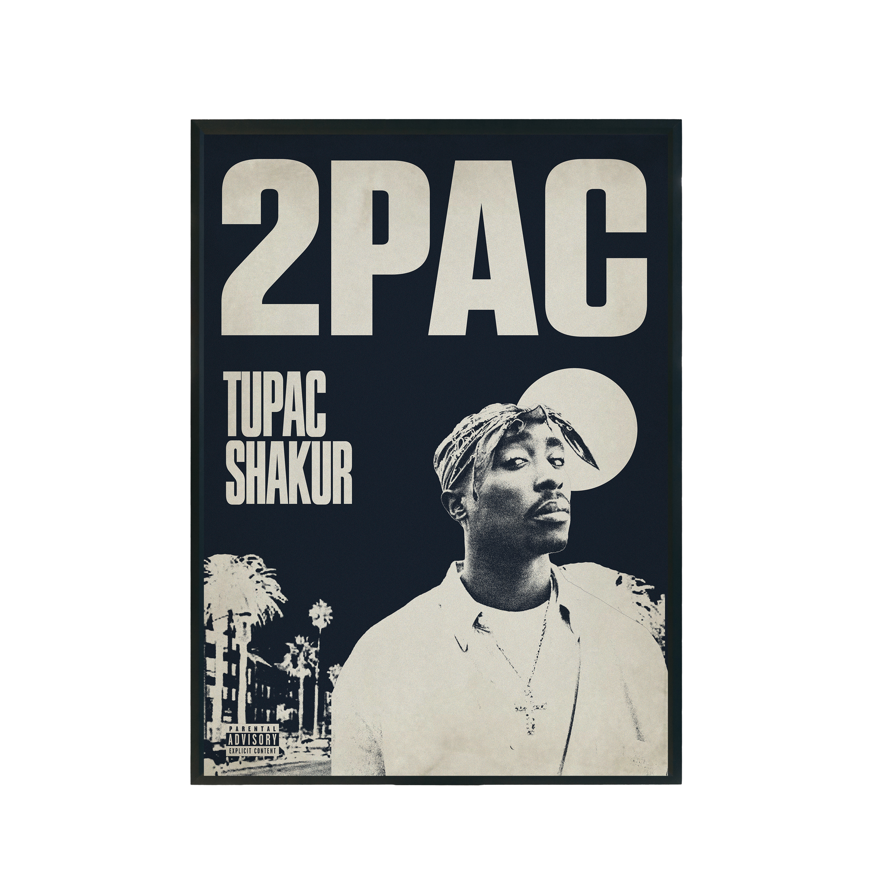 Plakat muzyczny "2Pac" A3 297x420mm