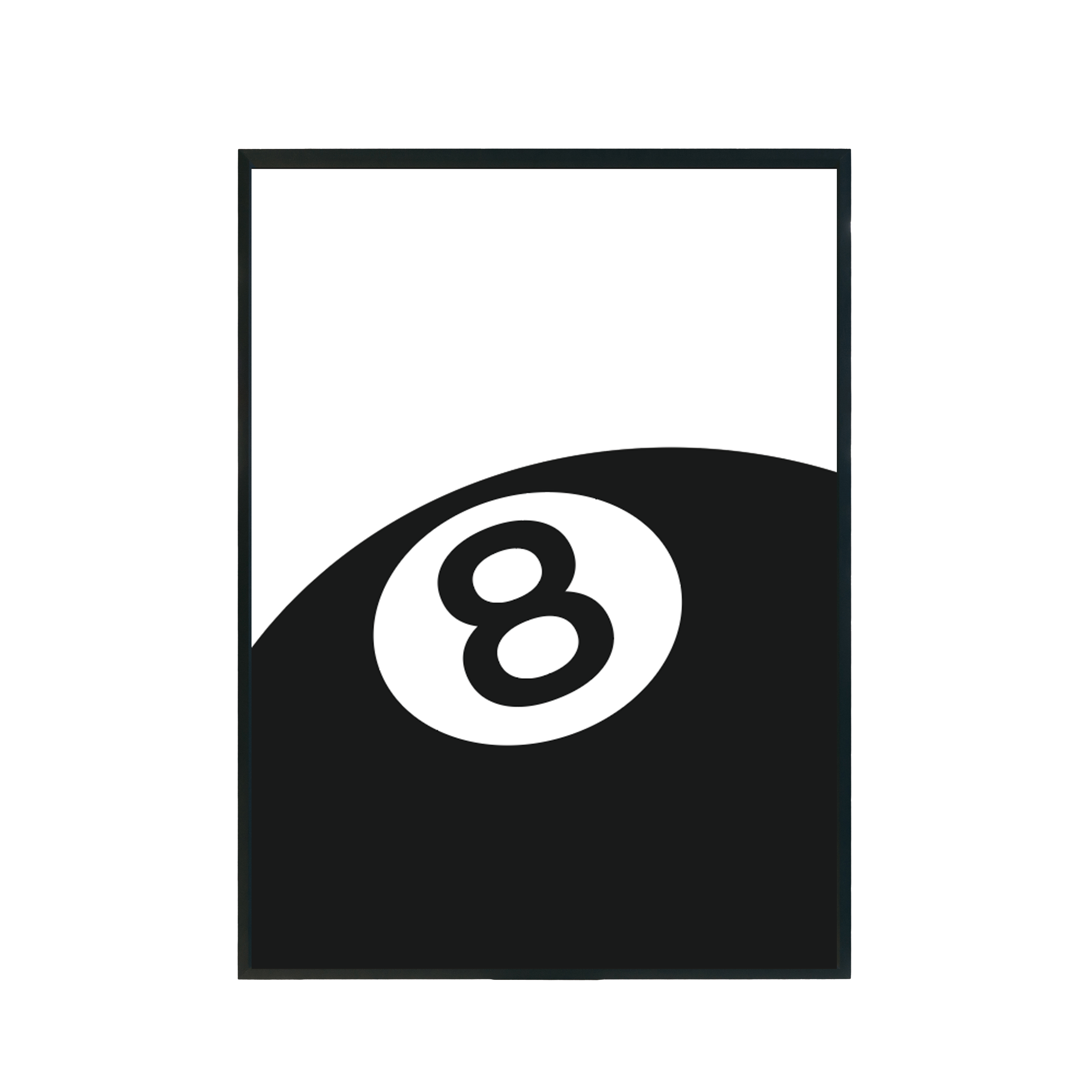 Plakat "8 Ball" A3 297x420mm