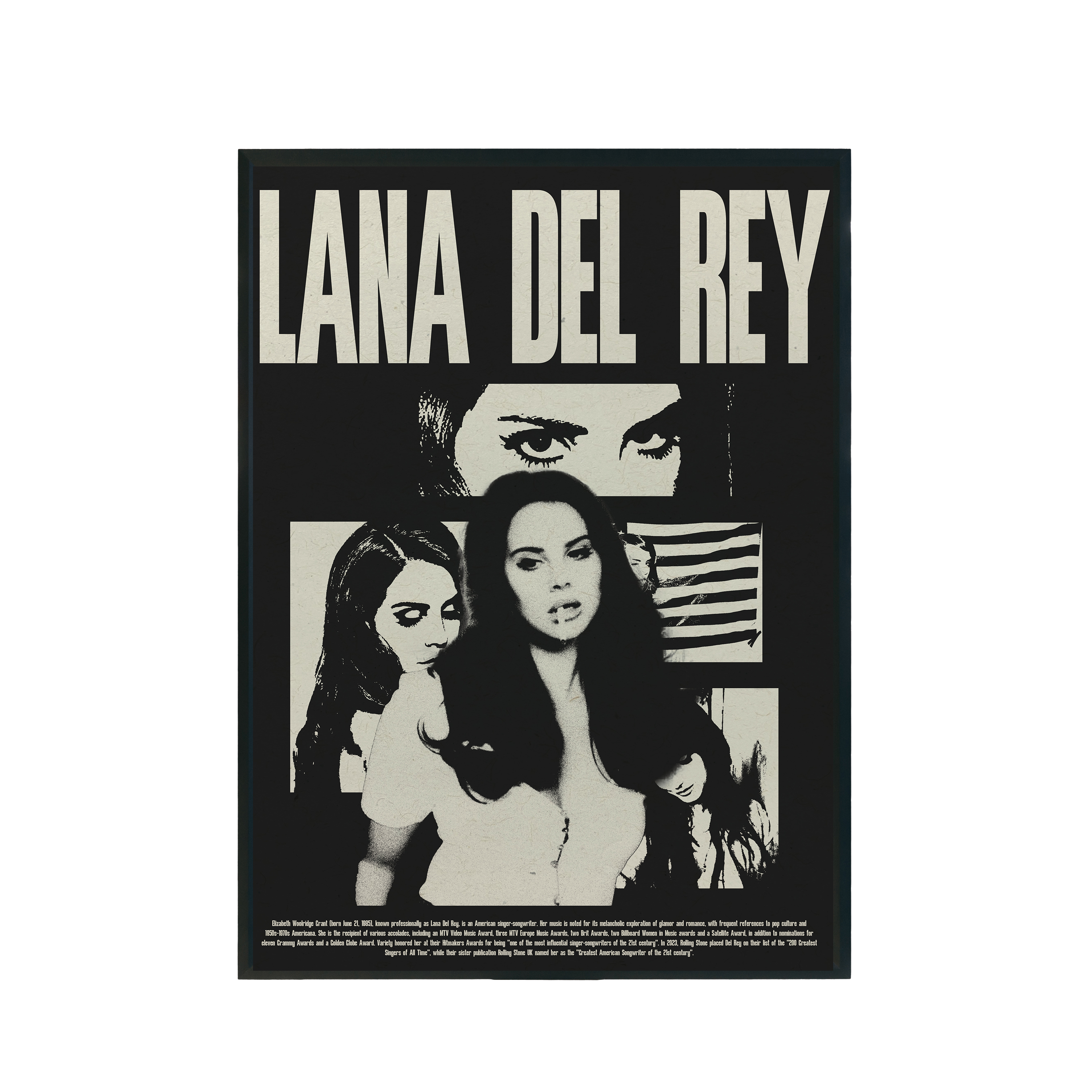 Plakat muzyczny "Lana Del Rey" A3 297x420mm