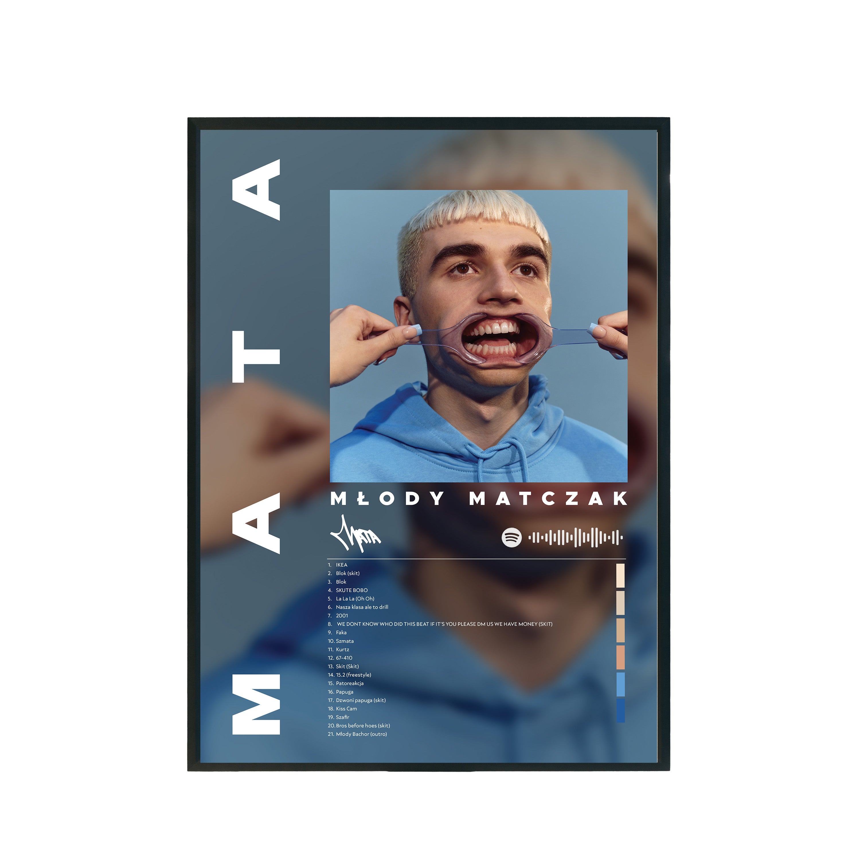 Plakat album Mata - Młody Matczak A3 297x420mm