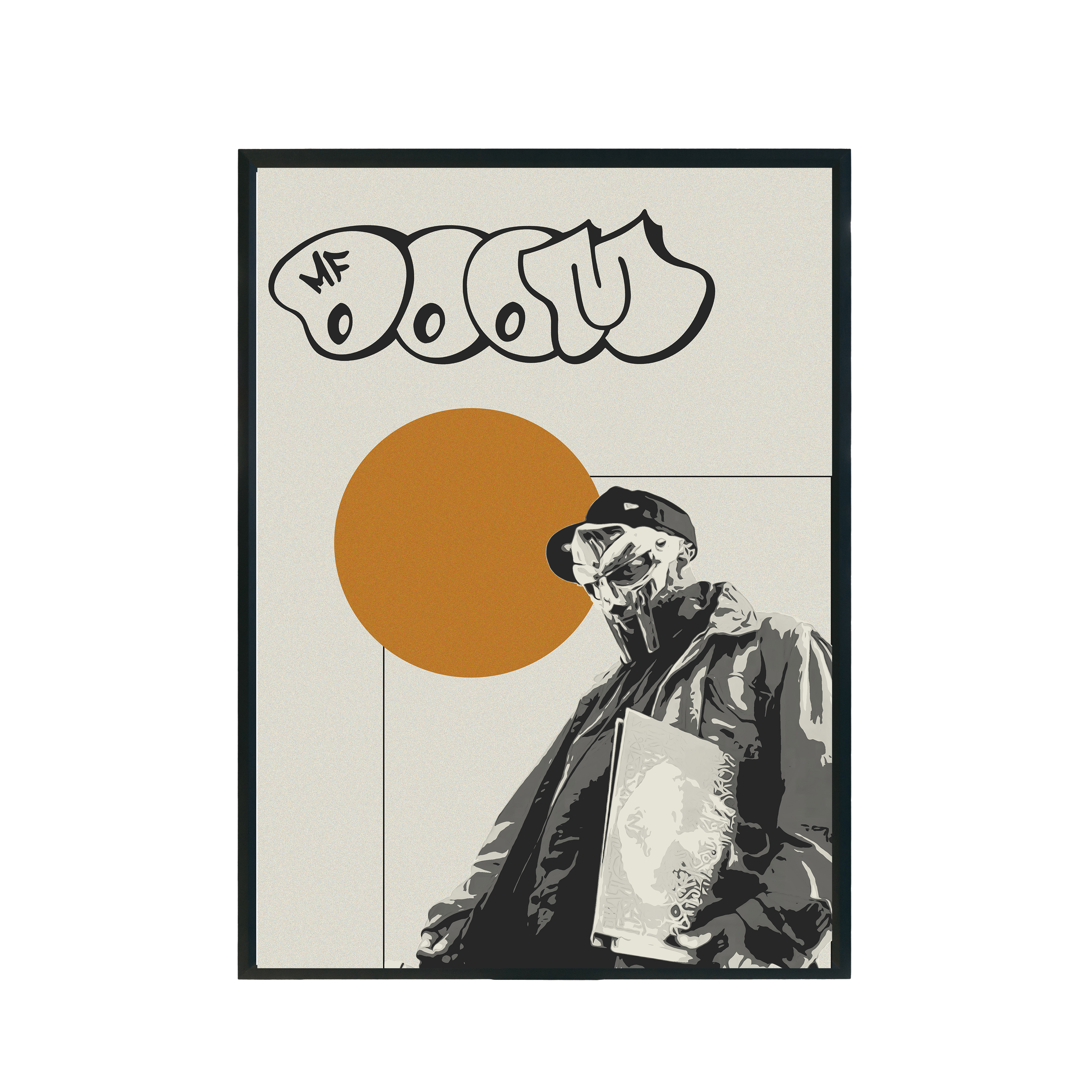 Plakat muzyczny "MF Doom" A3 297x420mm