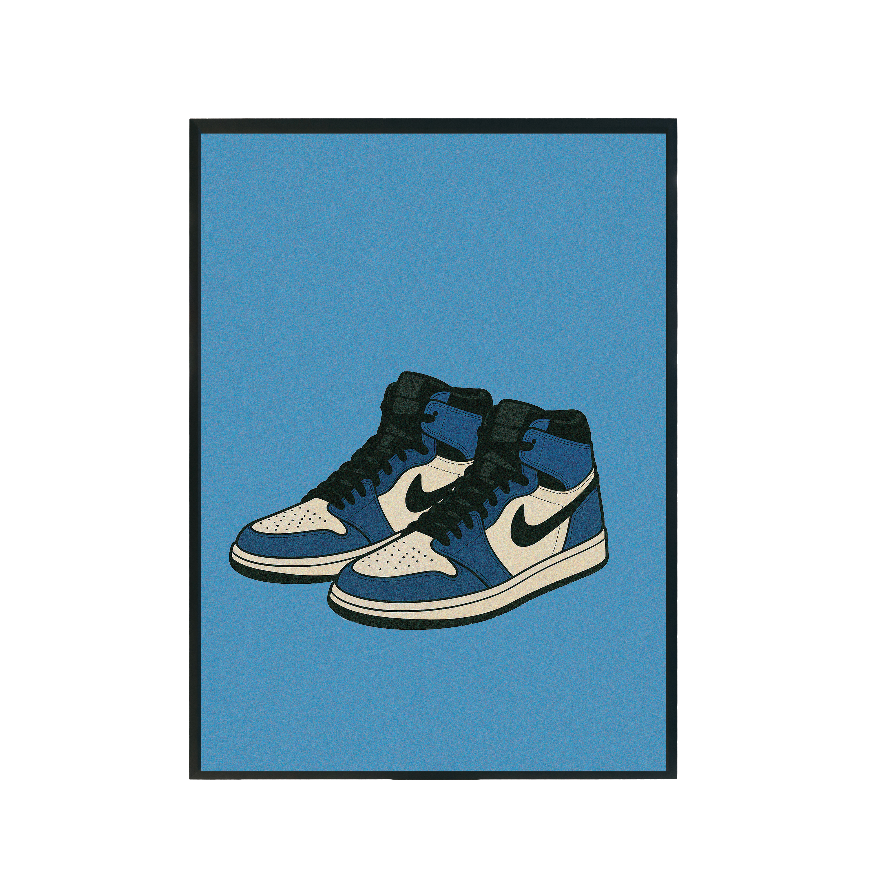 Plakat "Nike Blue" A3 297x420mm