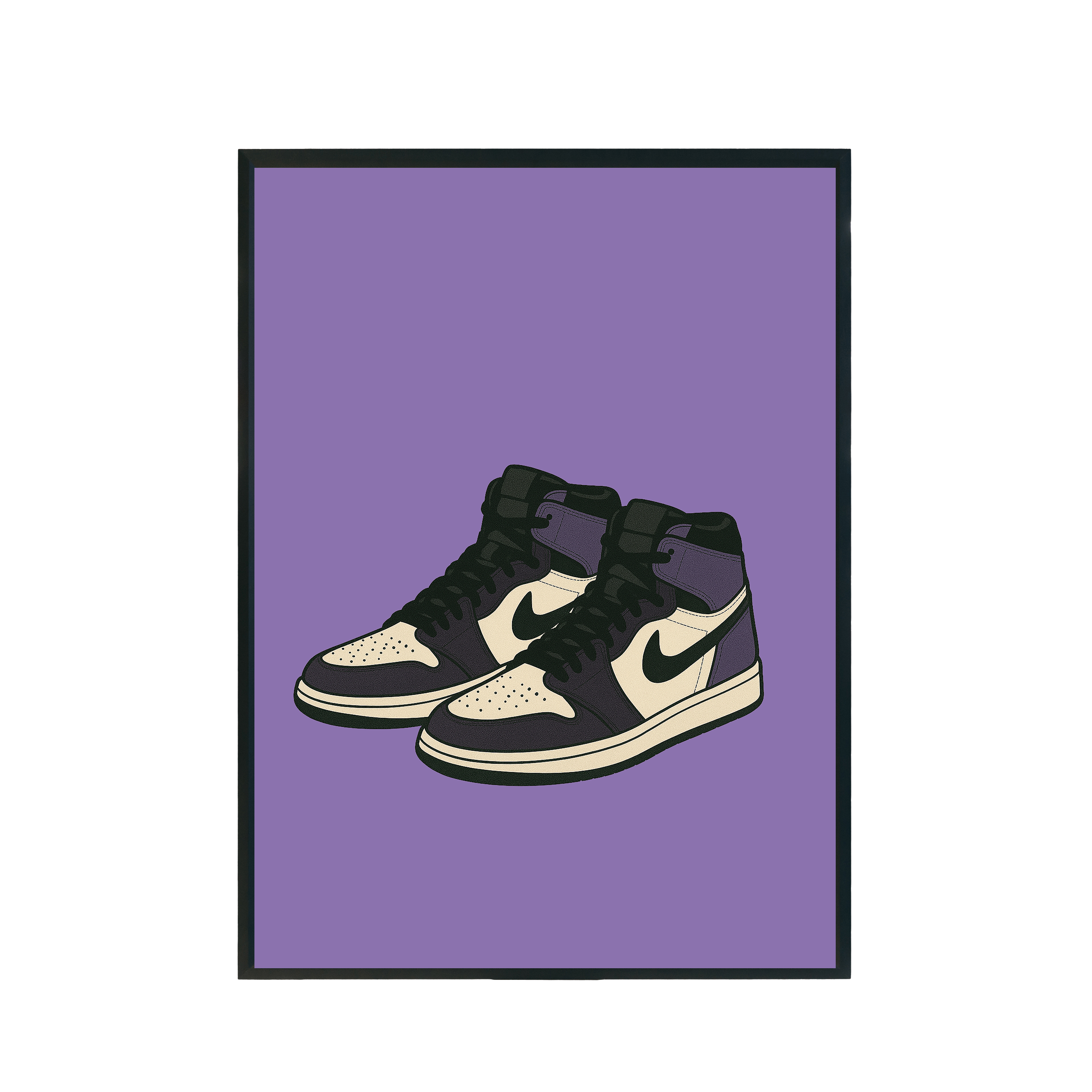 Plakat "Nike Purple" A3 297x420mm
