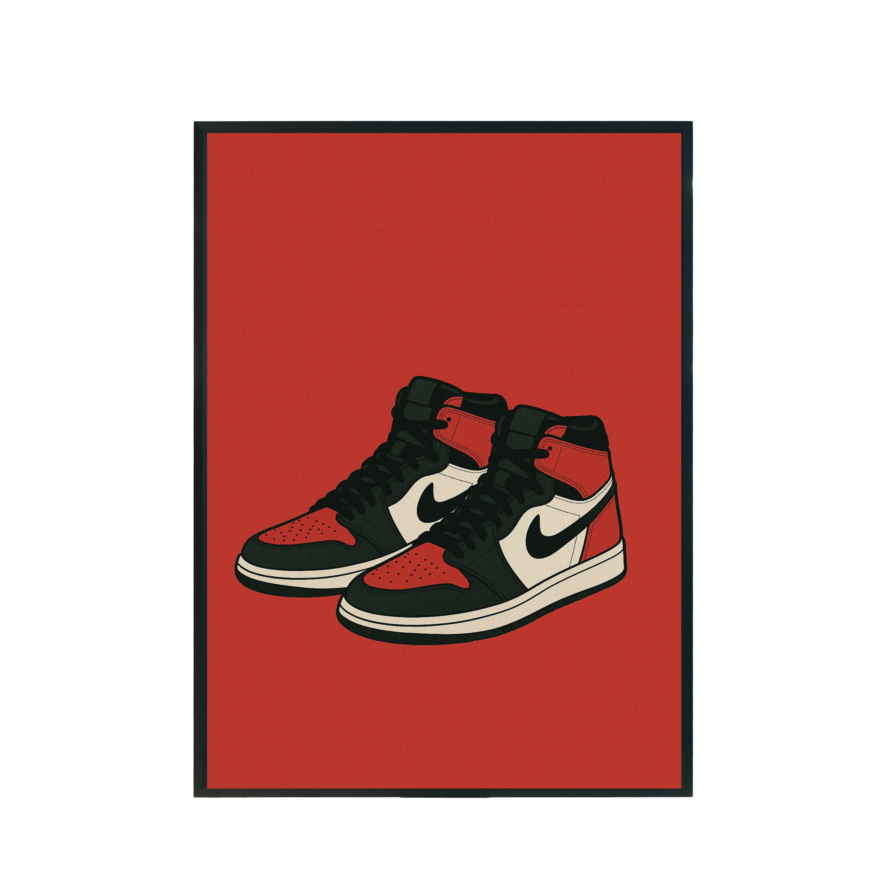 Plakat "Nike Red" A3 297x420mm
