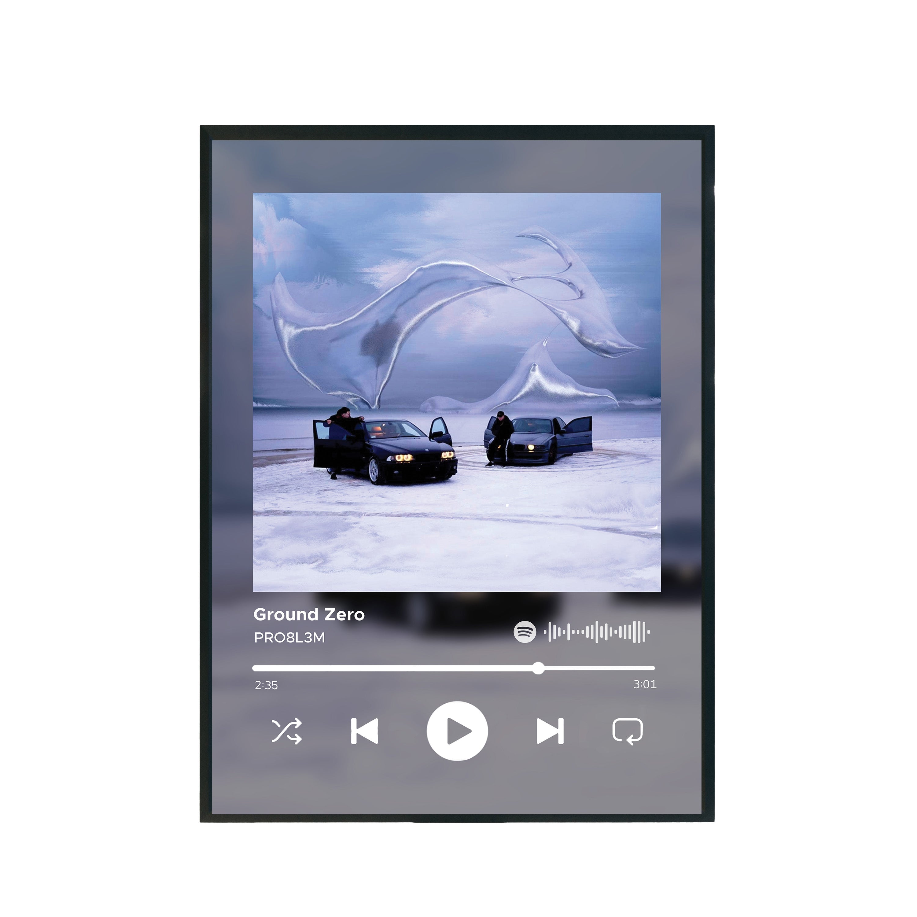 Plakat utwór PRO8L3M - Ground Zero A3 297x420mm